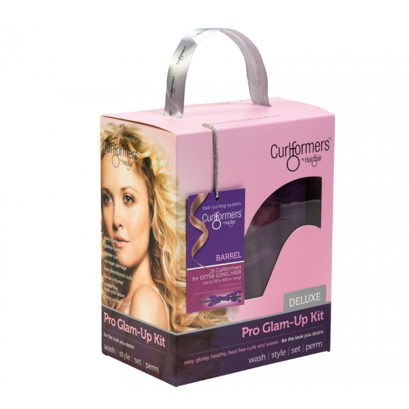 Curlformers Barrel Curls Extra Long Glam Up Kit Deluxe Range