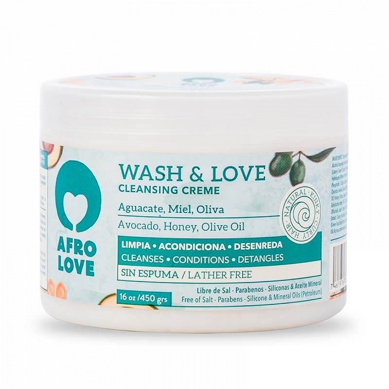 Hair Care - Afro Love -  Wash & Love Cleansing Cream 2 in 1
