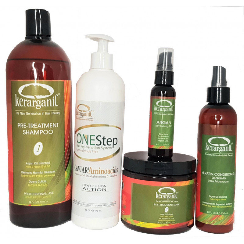 Botox / Keratin Treatment formol free - Kerarganic - Kit One Step Big Size Botox / Keratin Treatment formol free - Kerarganic - Kit One Step Big Size