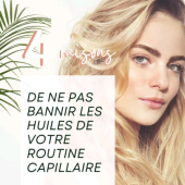Vous n’utilisez pas encore d’huile dans votre routine capillaire découvrez pourquoi il est essentiel d'intégrer les huiles de ta routine capillaire:
 
1 Elles contribuent à enrichir la lubrification de la fibre capillaire.
Elles enrobent la fibre capillaire en pénétrant et fermant l’écaille.
2 Elles apportent une brillance et de la douceur naturelle à vos cheveux.
 
3 Elles protègent la fibre de l’humidité en diminuant les frisottis et l'oxydation naturel du cheveu.
 
4 Elles aident la fibre capillaire à se fortifier pour limiter la casse et l’ouverture des pointes.
 
Petits conseils :
 
N’utilisez pas les huiles si vous avez des cheveux fins et lisses : elles sont trop riches pour votre cheveu et risquent de les alourdir. Privilégiez plutôt un sérum.
 
Appliquez-les plutôt sur les longueurs et les pointes pour ne pas surcharger le cuir chevelu.
 
Vous pouvez une fois par mois faire un bain d’huile pour donner un coup de boost à vos cheveux si vous les trouvez secs, ternes et cassants. Ou bien vous pouvez les utiliser en massant votre cuir chevelu. Lavez-vous les cheveux avec un shampoing sans sels et sans sulfate après afin d'éliminer l'excédent d’huile qui à terme risquerait de graisser et de provoquer l’apparition de pellicules ou d’autres anomalies sur votre cuir chevelu, mais également de ternir vos longueurs.
 
Dernier conseil : choisissez toujours des huiles végétales (pas des huiles minérales).
 

.
.
.
#soinscheveux
 #conseilscheveux
 #astucescheveux
 #routinecapillaire
 #routinecheveux
 #routinecheveuxhiver #hydration #huiles #serums  #nutritioncapillare #cheveuxbouclés #cheveuxcrépus #cheveuxlissés